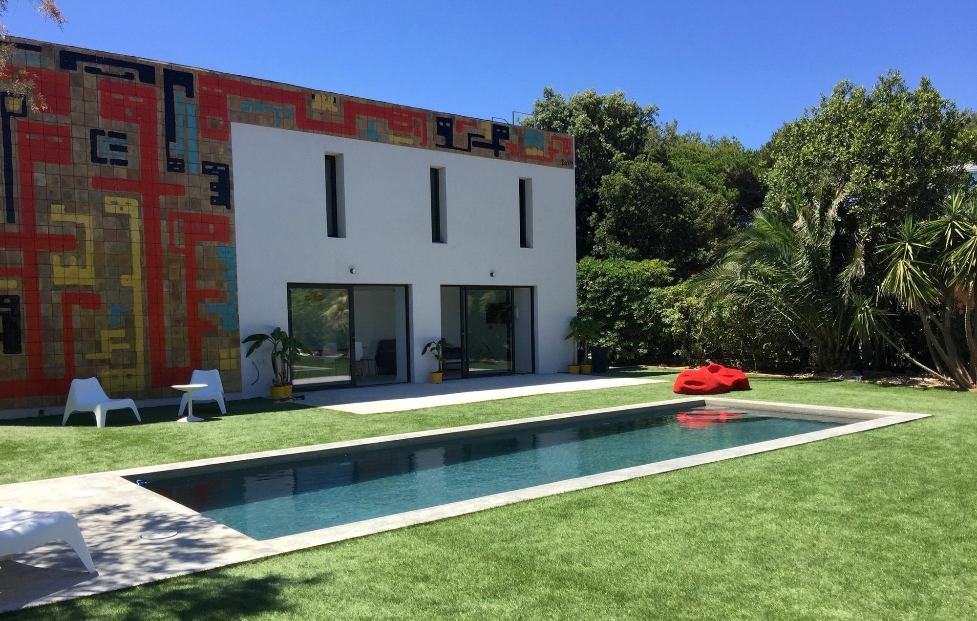 Le Cube Hotel Design A Hyeres Plage Avec Piscine Et Cuisine Kültér fotó