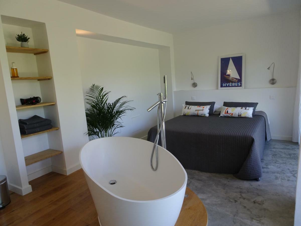 Le Cube Hotel Design A Hyeres Plage Avec Piscine Et Cuisine Kültér fotó